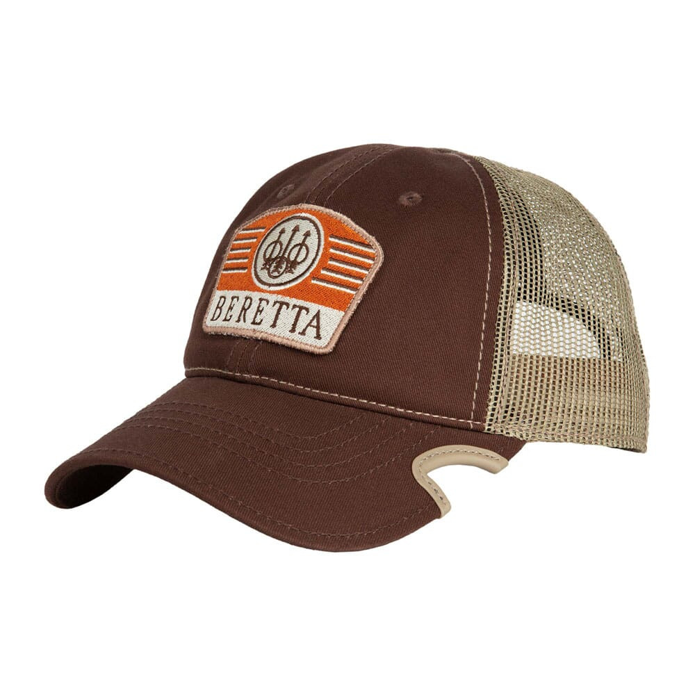 Beretta BUSA Notch Trucker Cap Brown BC534021130816 - Beretta