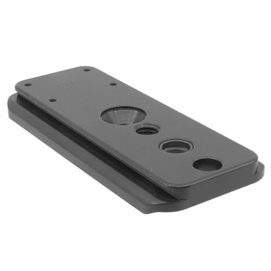 Really Right Stuff Dovetail Adapter Plate for Manners MCS-DBM Barricade w/Mini Chassis BDBM in Black - Really Right Stuff