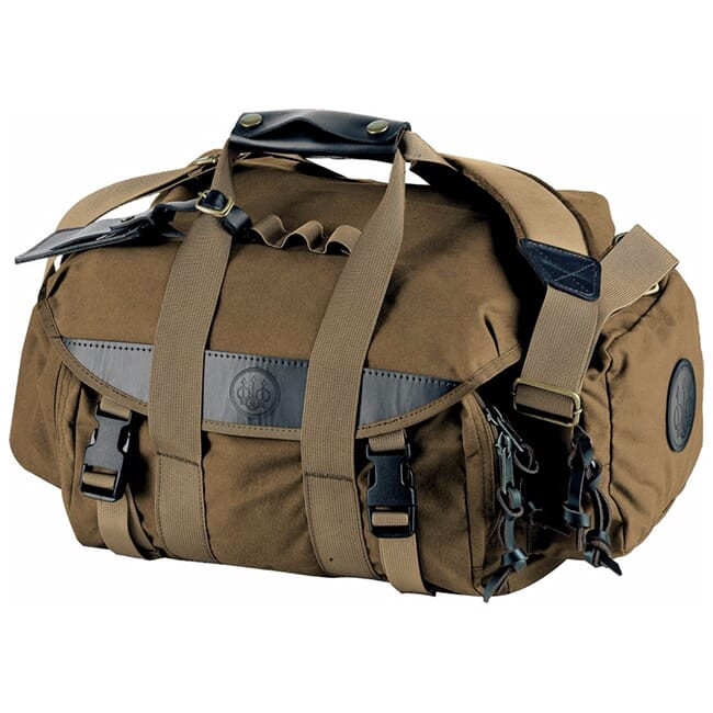 Beretta Wax Wea Field Bag BS2620610832 in Brown, 13" x 9" x 9" - Beretta