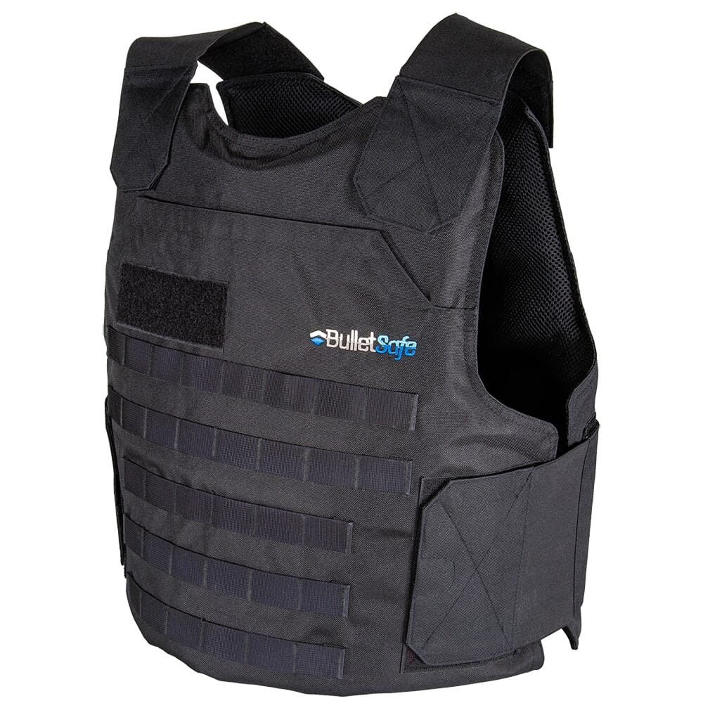 BulletSafe Tactical Bulletproof Vest Level IIIA Size L BS52001B-L - BulletSafe