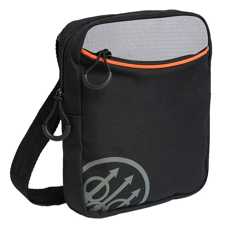 Beretta Uniform Pro EVO Black Vertical Shoulder Bag BS422T19320999UNI, 8" H x 6.6" Large x 1.5" W - Beretta