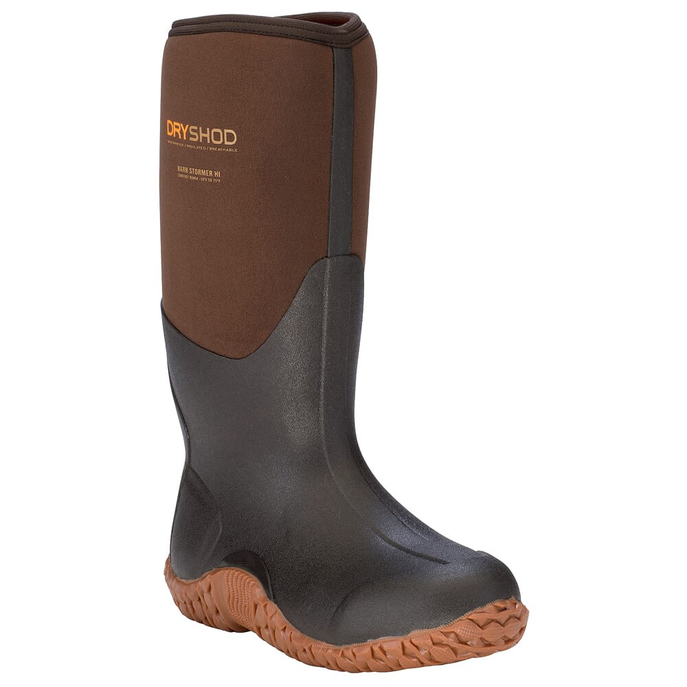 Dryshod Barn Stormer Hi Men's Brown/Peanut Size 9 Boots BSM-MH-BR-M09 - Dryshod