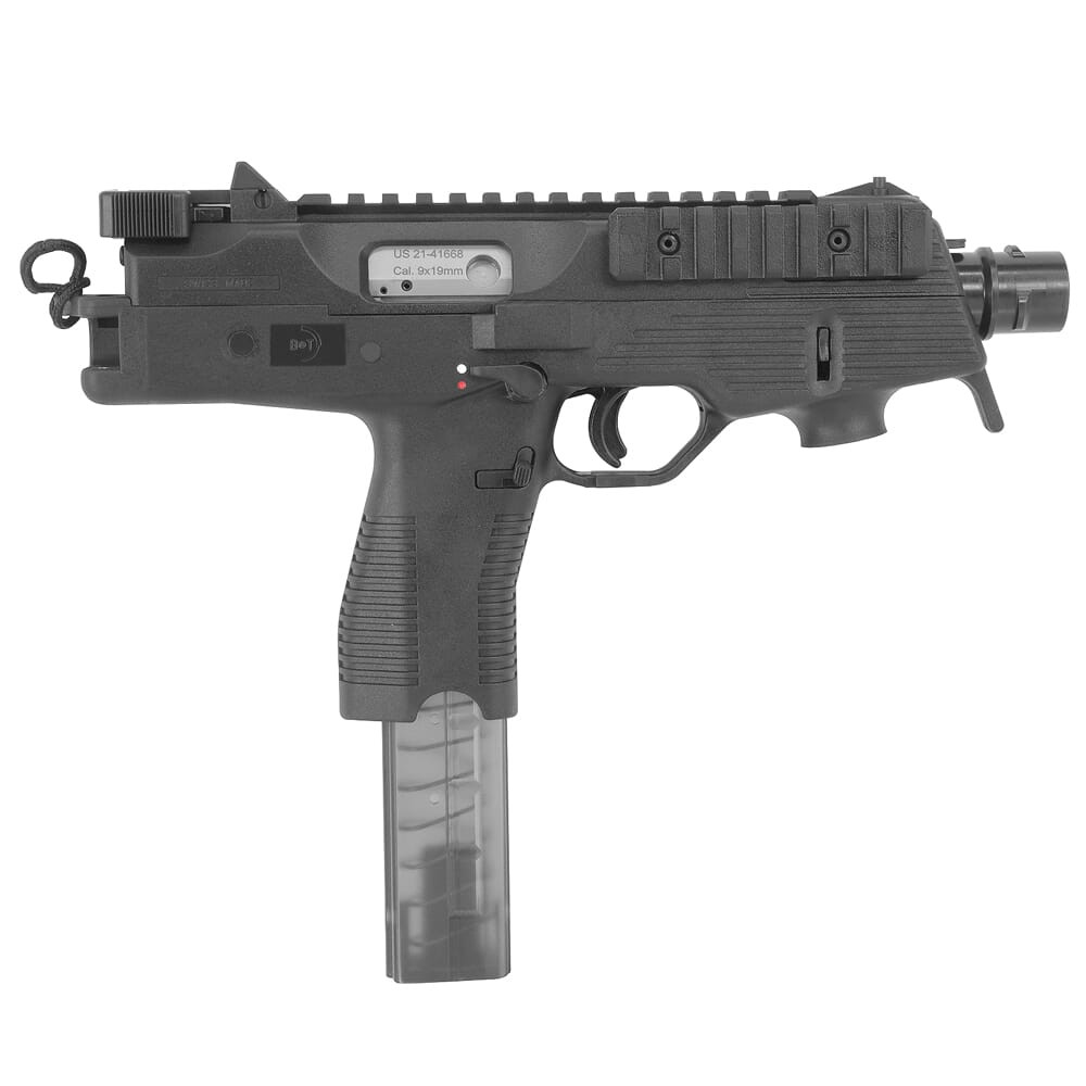B&T TP9-N 9mm Semi-Auto Tactical Pistol w/(1) 30rd Mag, Cleaning Kit, Sling, Case and Swiss Serial Number BT-30105-N-US-Swiss - B&T
