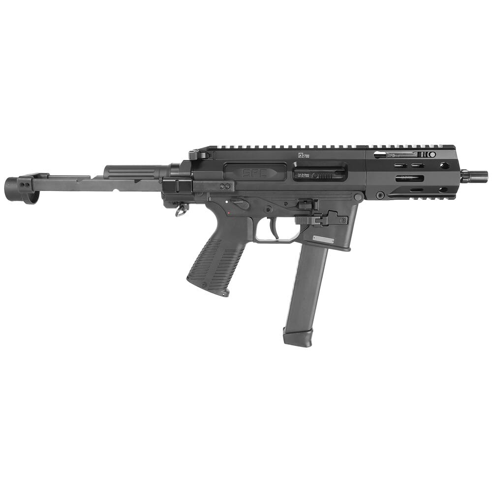 B&T SPC9 PDW SD 9mm Black Pistol Kit w/Glock Mag Lower (NFA) BT-500003-PDW-G-SD - B&T