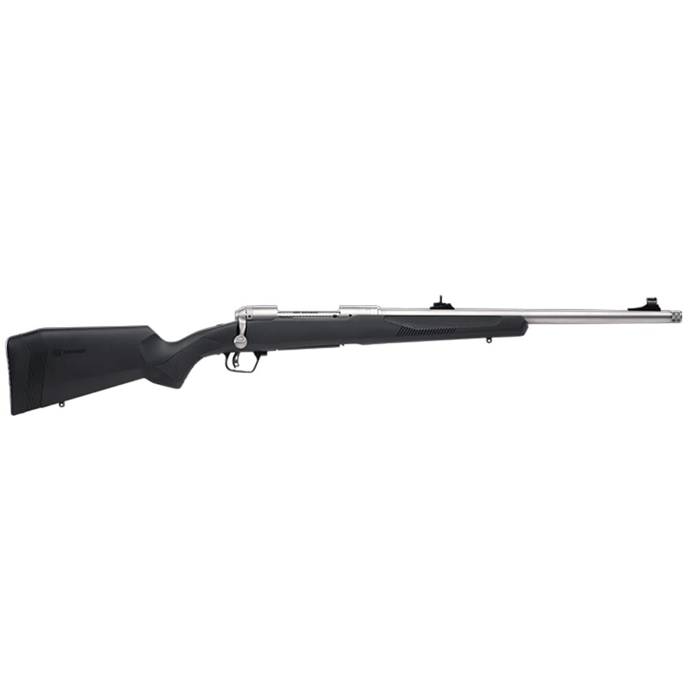 Savage Arms 110 Brush Hunter .375 Ruger 20" 1:12" 5/8x24 Bbl Black/Stainless Bolt-Action Rifle w/(1) 3rd Mag 57044