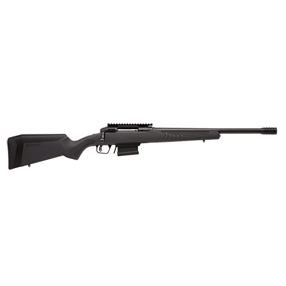 Savage Arms 110 Haymaker .450 Bushmaster 18" 1:24" 11/16x24 Bbl Black Bolt-Action Rifle w/(1) 4rd AICS Mag 57140