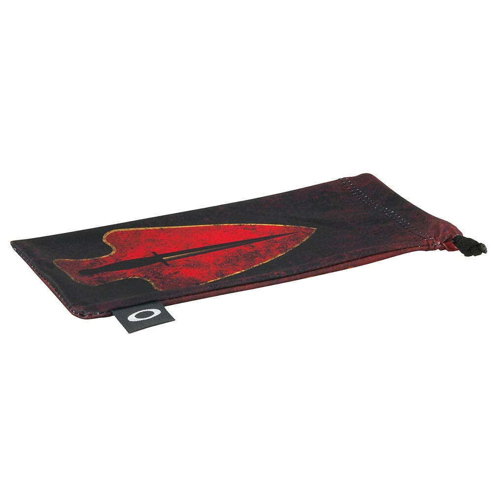 Oakley Standard Issue Microfiber Dagger Microbag 101-343-002 in Black With Red - Oakley