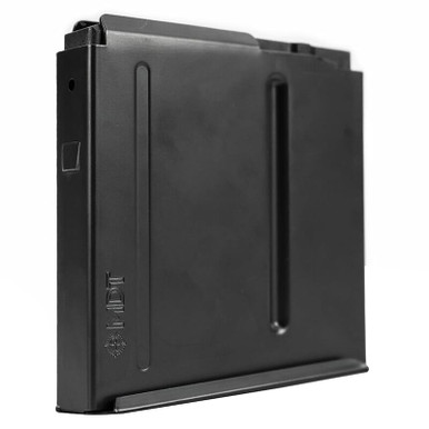 MDT LA .338 LM 4.05 5rd Blk Metal Magazine 102147-BLK - MDT