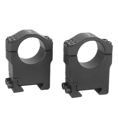 MDT Premier 25.44mm 1.25" High Blk Scope Rings 103344-BLK - MDT
