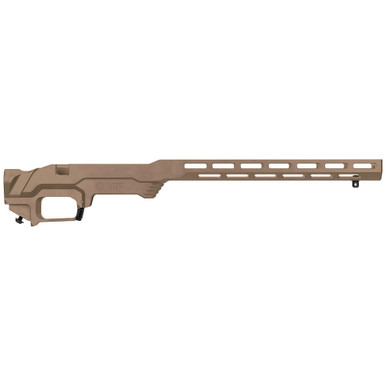 MDT LSS XL Gen2 Tikka T3 Fixed SA RH FDE Chassis 103359-FDE in Flat Dark Earth - MDT