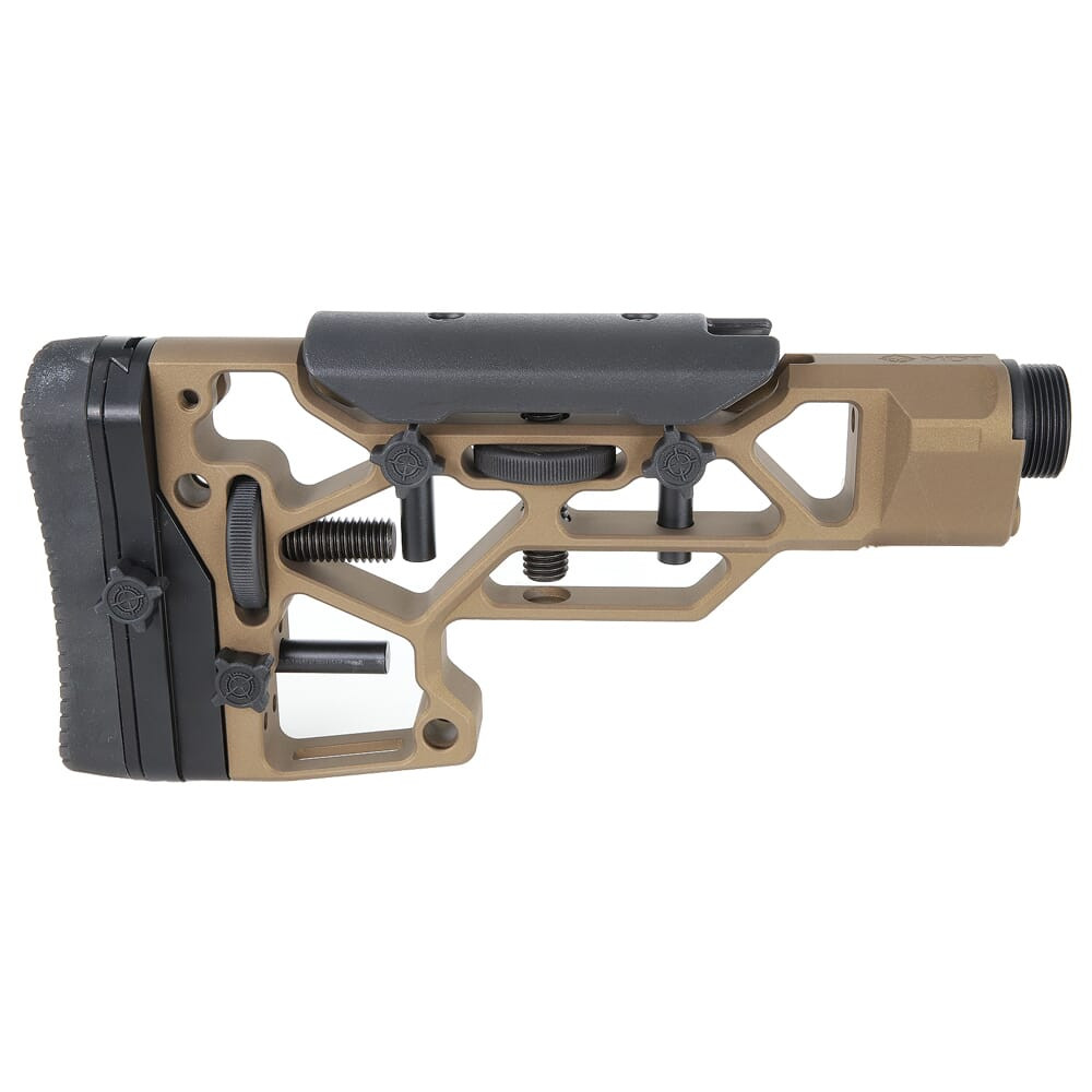 MDT Fixed SRS Short BBz Skeleton Buttstock 103440-BBZ in Burnt Bronze - MDT