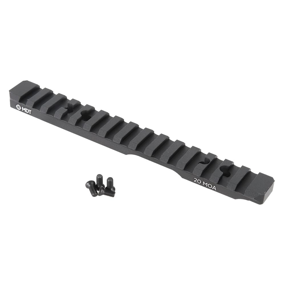 MDT 20 MOA Anschutz Model 1416 Blk Picatinny Scope Base 103564-BLK - MDT