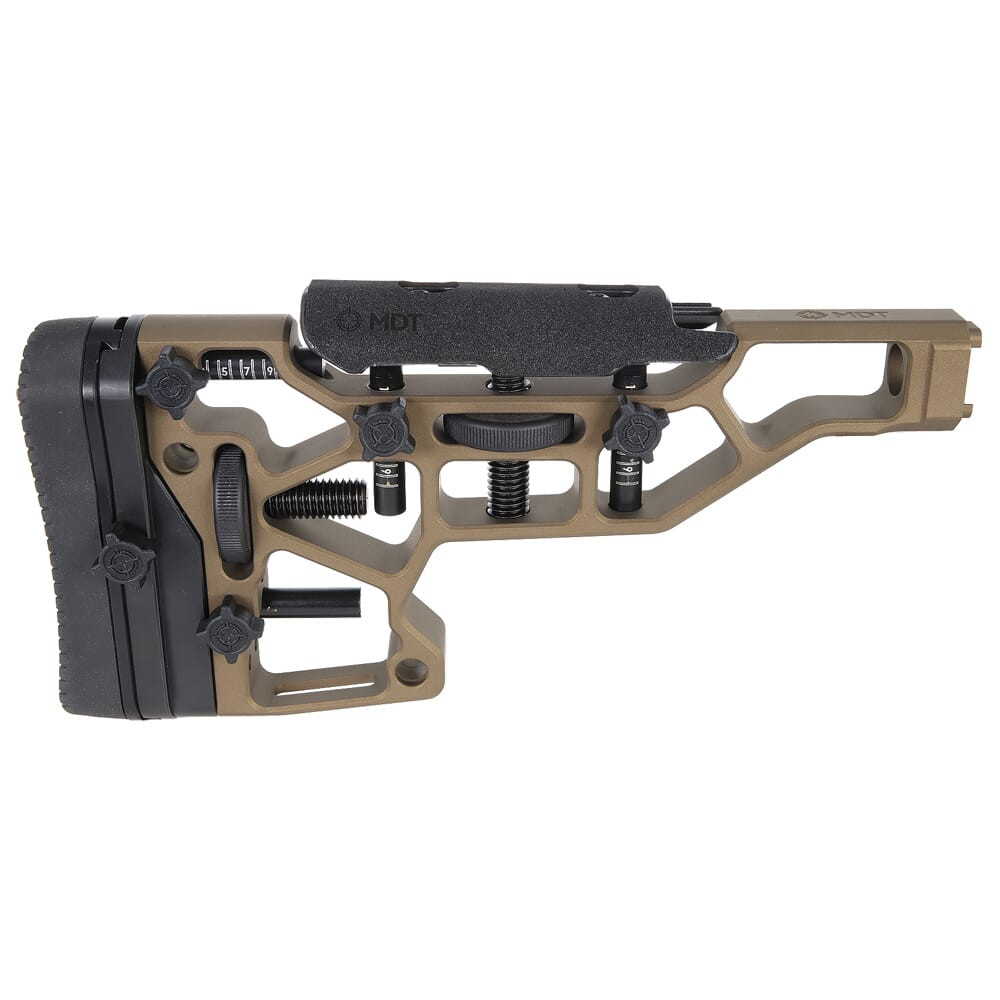 MDT XTN Interface SRS X Elite Std BBz Skeleton Buttstock 103799-BBZ in Burnt Bronze - MDT