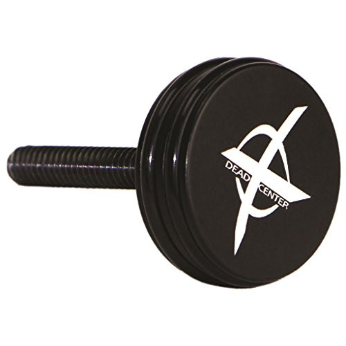 Dead Center Archery Dead Center Aluminum Weight End Cap Black CAP-1OZ-BLK - Dead Center Archery