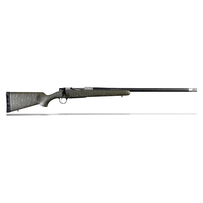 Christensen Arms Ridgeline .280 Ackley Improved Green W/ Black and Tan Webbing Rifle CA10299-M143 - Christensen Arms