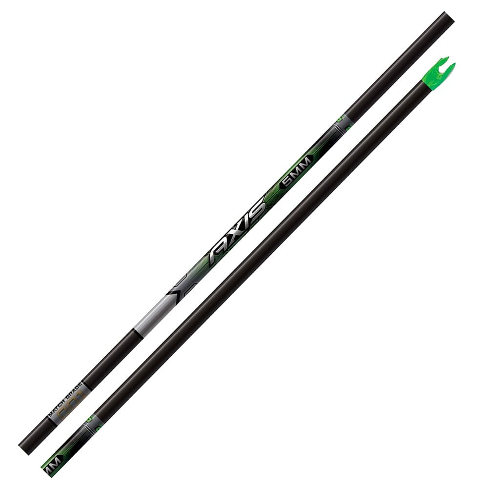 Easton Axis 5mm Size 400 Match Grade Shafts 12pk 527752 in Black - Easton