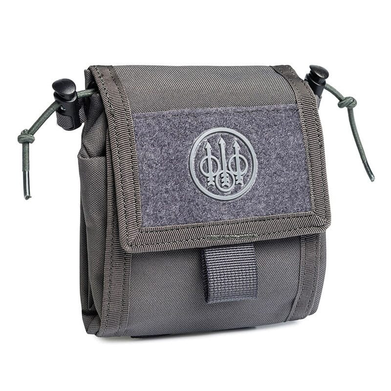 Beretta Wolf Gray Foldable Dump Pouch CA241001890920UNI in Wolf Grey, 4" Large x 4.5" W x 8.5" H - Beretta
