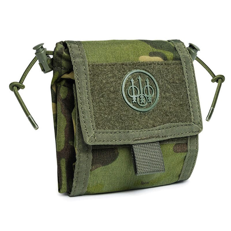 Beretta MultiCam Tropic Foldable Dump Pouch CA241T225707Z1UNI, 4" Large x 4.5" W x 8.5" H - Beretta