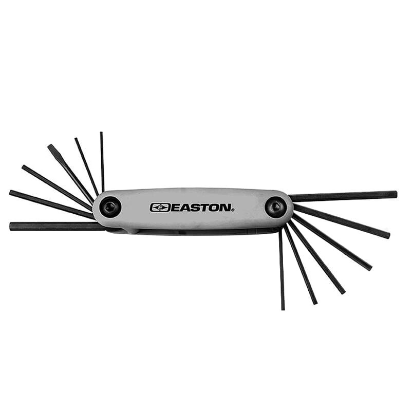 Easton Pro Hex Recurve Fold-Up Multi Tool Allen Set 524664 - Easton