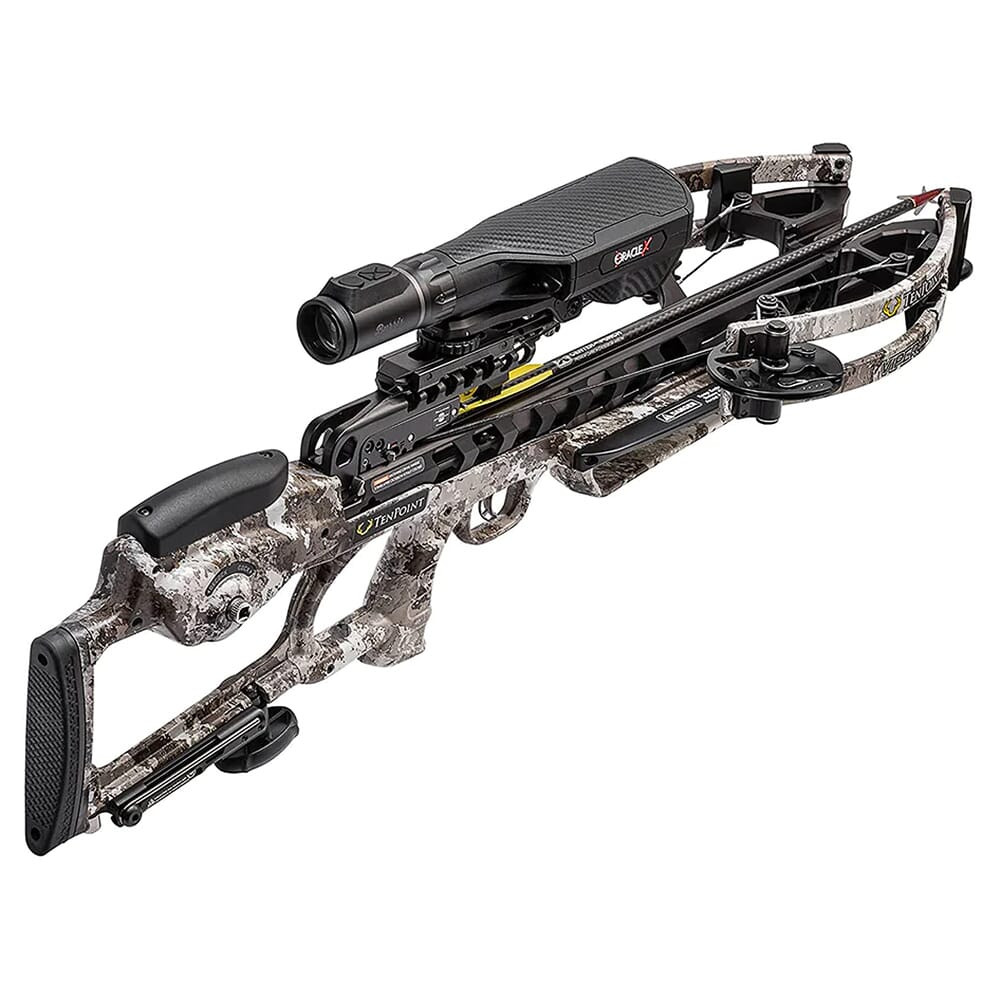 TenPoint Crossbows TenPoint Viper S400 Crossbow w/ACUslide Burris Oracle Scope, Veil Alpine CB20015-6869 - TenPoint