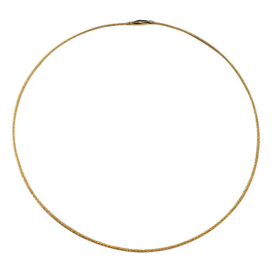 Alex Sepkus 18K 18" Cable Necklace with Crocodile Clasp in Gold - Alex Sepkus