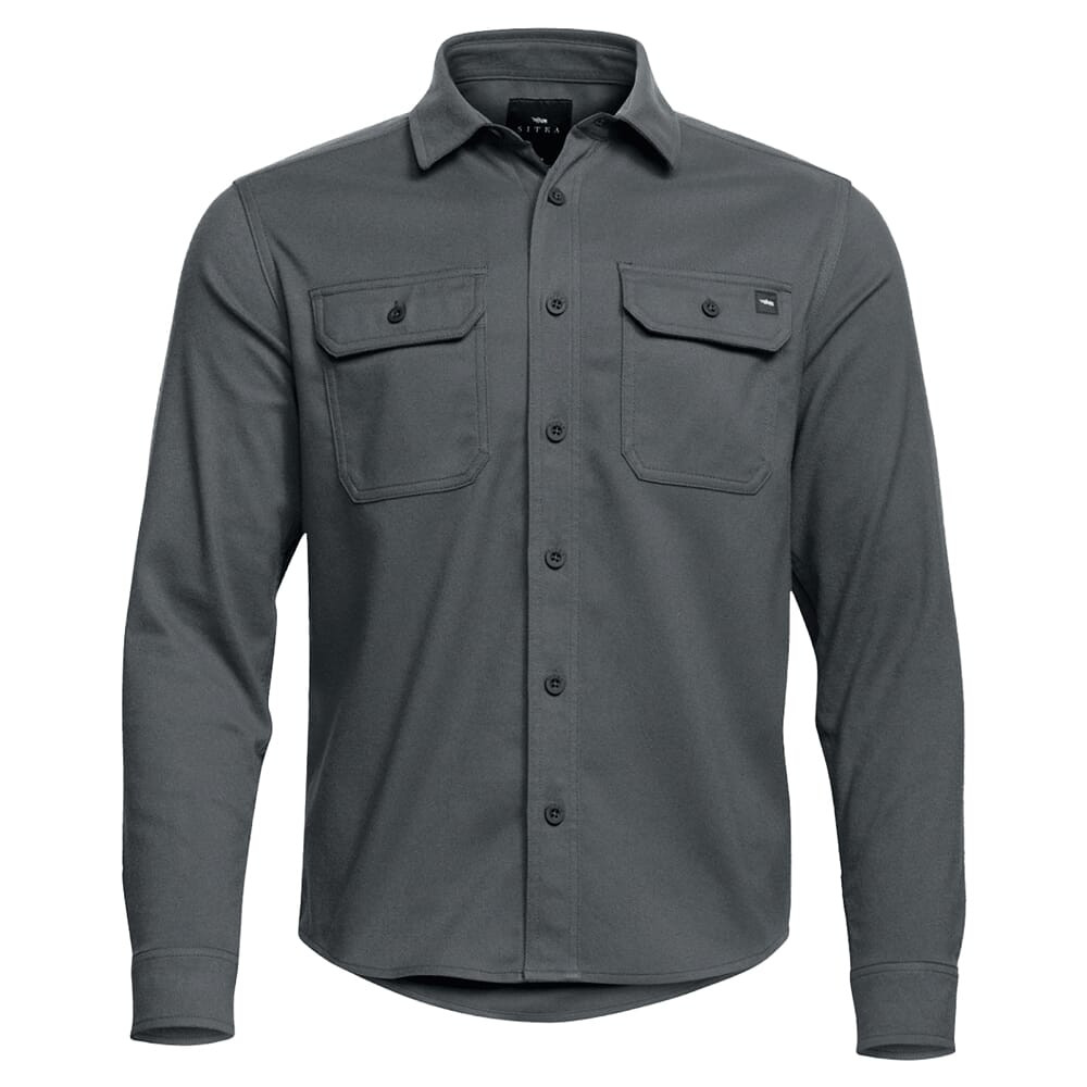 Sitka Gear Bridger Flannel Anchor X Large 600073-ANC-XL Top - Sitka Gear