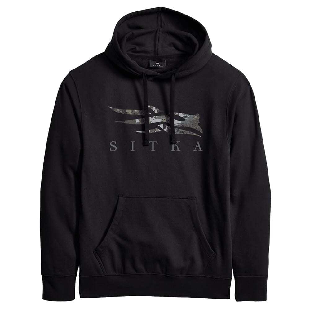 Sitka Gear Icon Optifade T-Shirt LS Black EV Medium 600113-BKEV-M Top - Sitka Gear