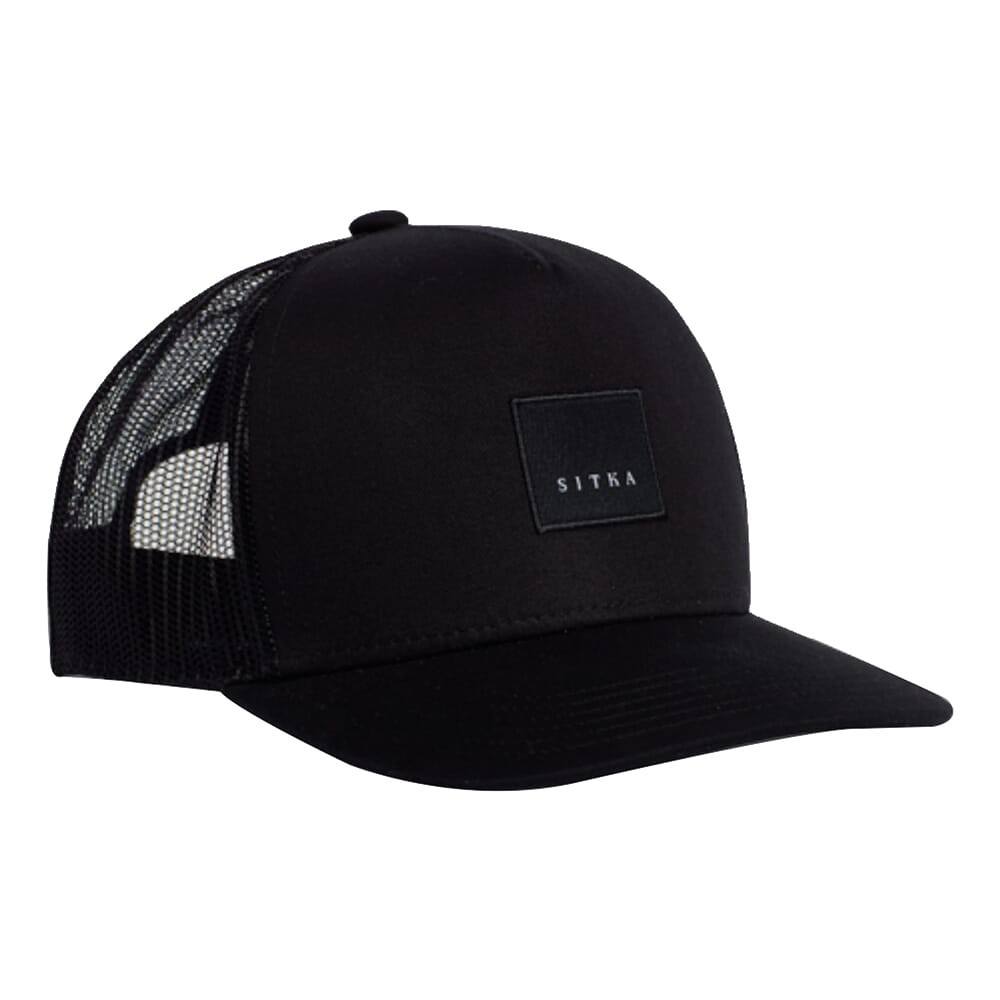 Sitka Gear Modern Patch Hi Pro Trucker Hat Sitka Black One Size Fits All 600123-BK-OSFA - Sitka Gear