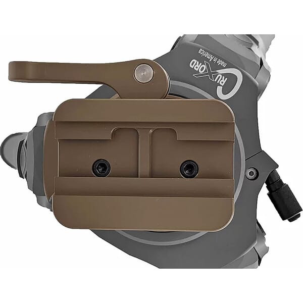 Crux Ordnance Gen 2 Tripod Combination Picatinny and Arca FDE/Tan Rail Mount CO-022 - Crux Ordnance