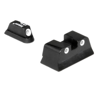 Trijicon Bright & Tough 3-Dot Green Front/Orange Rear Night Sight Set for CZ75 w/Dovetail Front 600185 - Trijicon