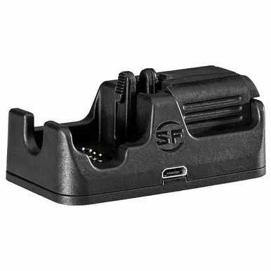 SureFire CH21 Dual-Bay Cradle Charger Kit w/(1) B12 Battery & MICRO-USB to USB-A Cable CH21 - SureFire