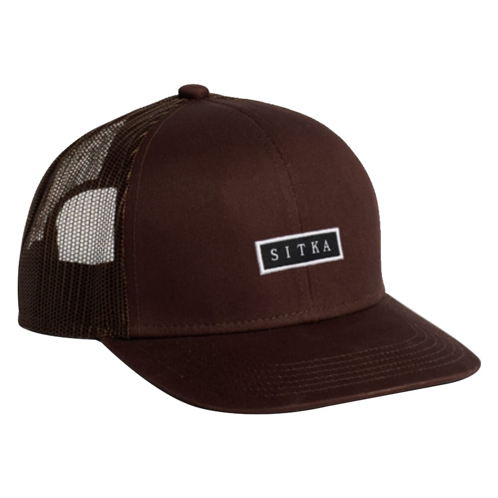 Sitka Gear Foundation Mid Pro Trucker Hat Chocolate One Size Fits All 600098-CHO-OSFA - Sitka Gear