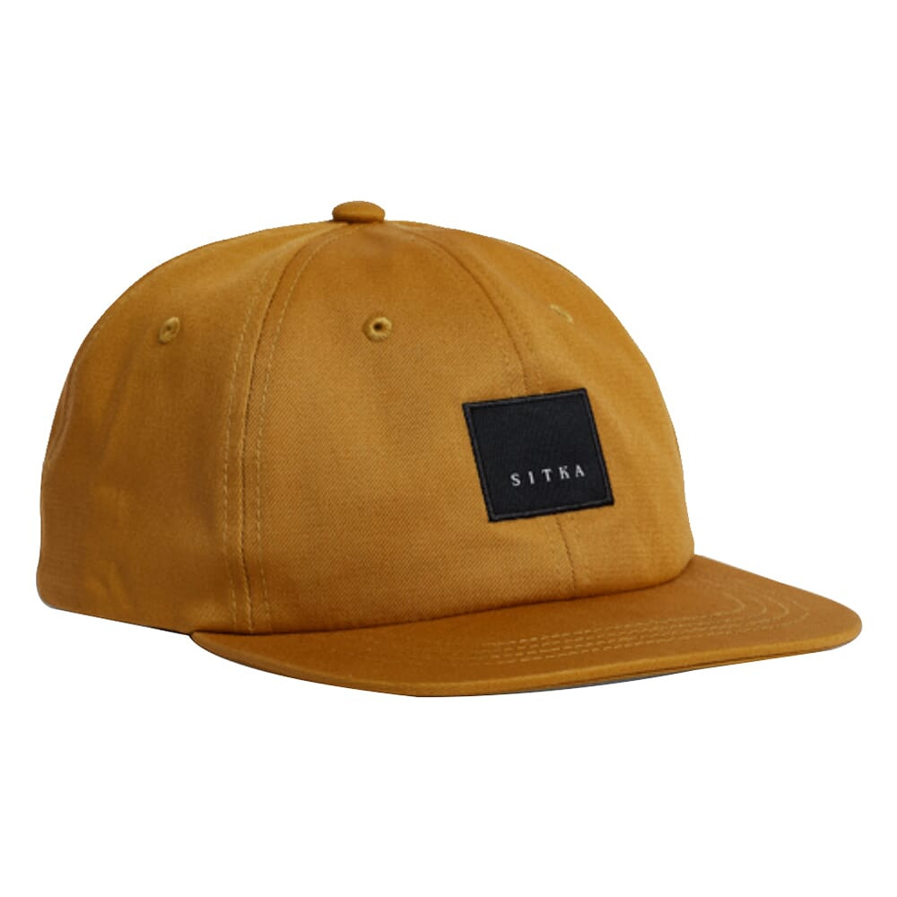 Sitka Gear Modern Patch Unstructured Snapback Camel One Size Fits All 600122-CM-OSFA in Camel/Black - Sitka Gear
