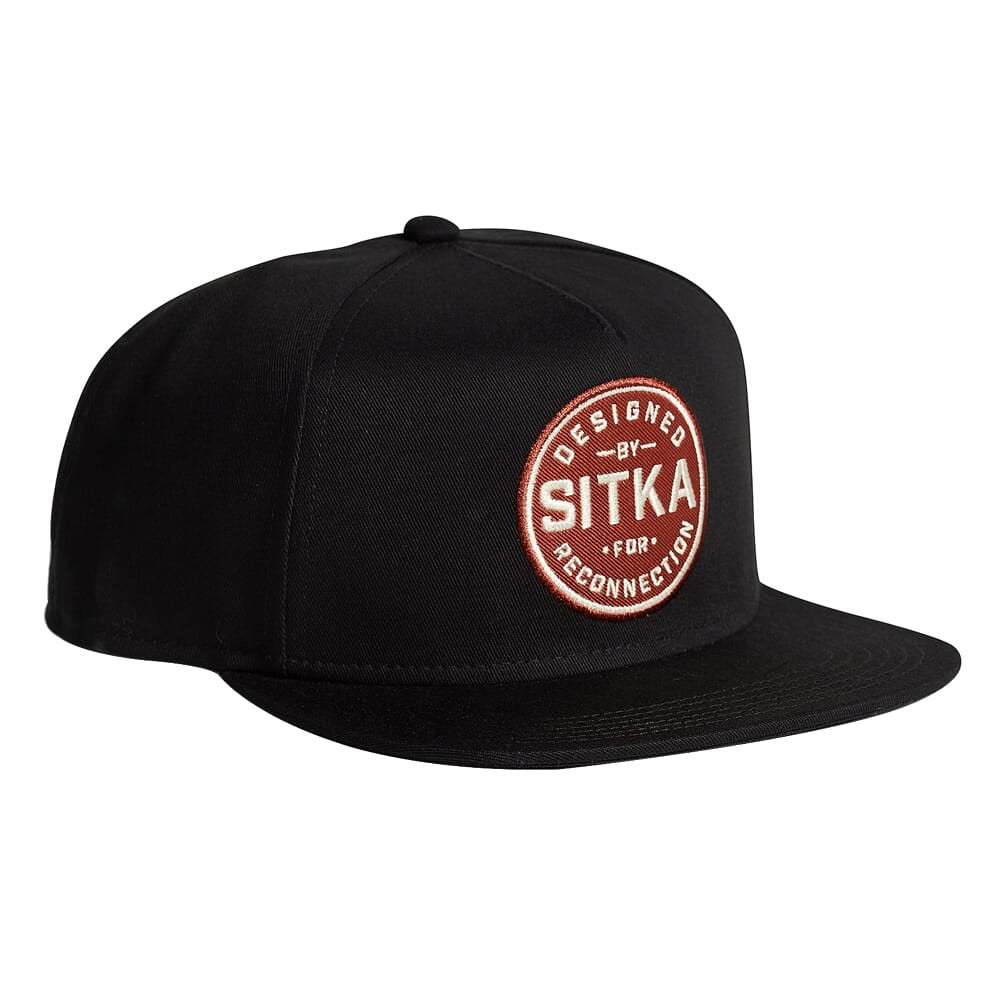 Sitka Gear Reconnection Hi Pro Snapback Sitka Black One Size Fits All 600274-BK-OSFA - Sitka Gear