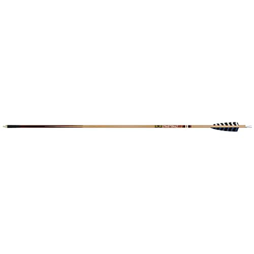 Gold Tip Traditional Classic XT 500 Arrow w/4" Feathers 6pk CLASSICXT500F6 - Gold Tip