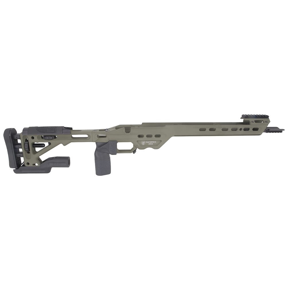 Masterpiece Arms Remington SA RH Mil Spec OD Green Competition Chassis COMPCHASSISREMSA-ODG-RH-21 - Masterpiece Arms