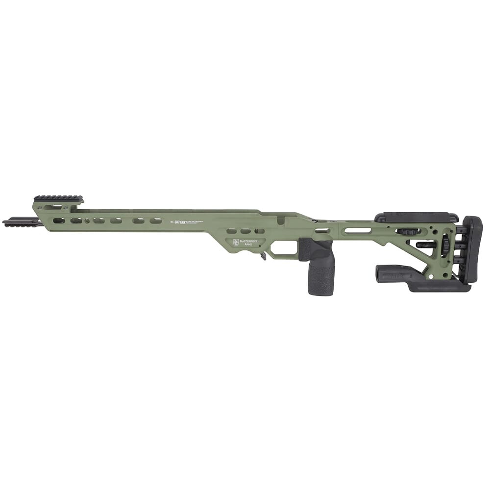 Masterpiece Arms Tikka SA LH Mil Spec OD Green Competition Chassis COMPCHASSISTIKSA-ODG-LH-21 - Masterpiece Arms