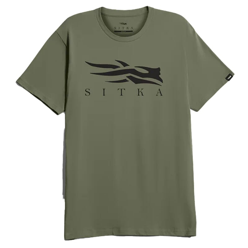 Sitka Gear Icon T-Shirt Olive Green Medium 600297-OLV-M Top - Sitka Gear