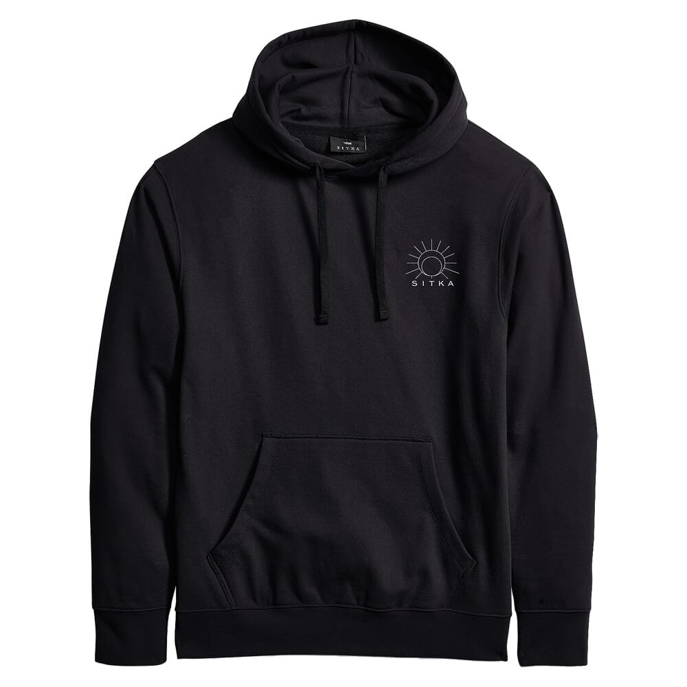 Sitka Gear Darkest Before Dawn Pullover Hoody Sitka Black Small 600347-BK-S - Sitka Gear