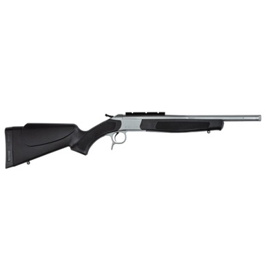 CVA FFL CVA Scoped Scout TD Compact .243 Win 20" 1:10" 5/8x24" Bbl Stainless/Black Take-Down Single Shot Rifle w/1.5-5x32 KONUSPRO & Case CR4816SSC - CVA FFL