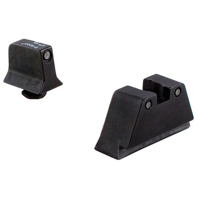 Trijicon® Suppressor/Optic Height Sights- Glock Standard Frames 600662 in Front Black Outline/green Tritium - Trijicon
