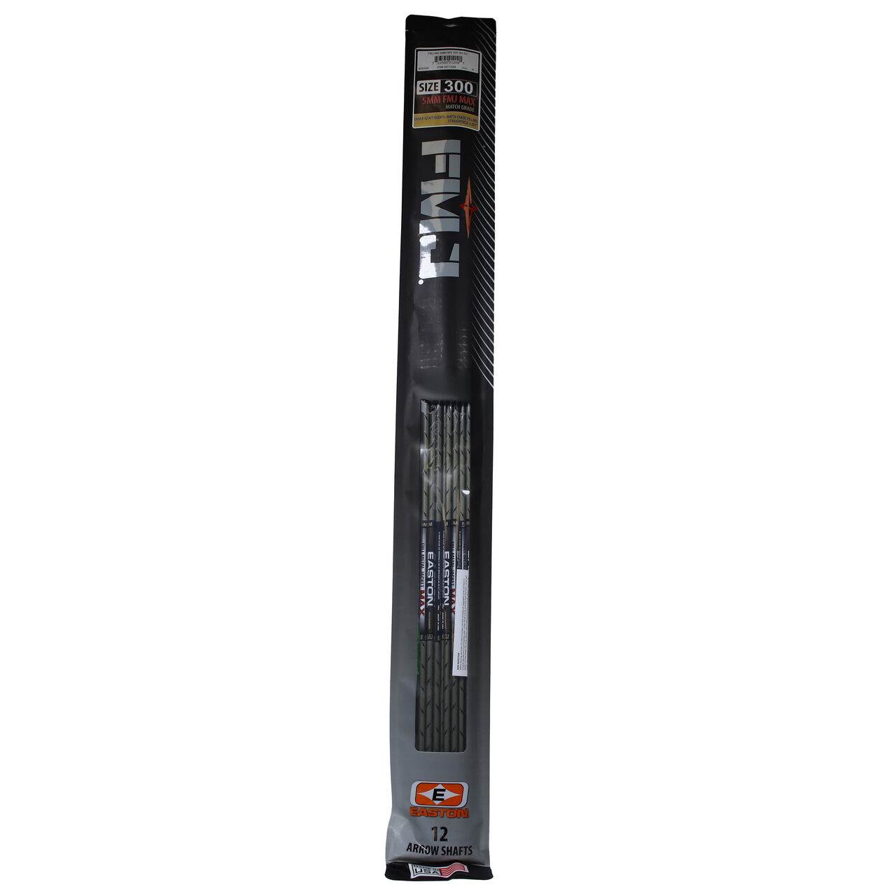 Easton Hunting Arrows FMJ Max 5mm Match Grade Pro Shop Series w/ Hit Inserts & Collars DZ (12) 601209 - Easton