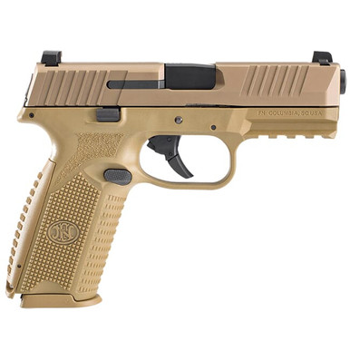 FN America FN 509, 9mm NMS FDE/FDE 4" Bbl Pistol w/ (2) 17RD Mags 66-100489 - FN America