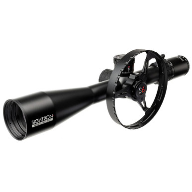 Sightron S6 10-60x56 ED Field Target MOA-2FT w/Wheel Bundle Riflescope 66008 - Sightron