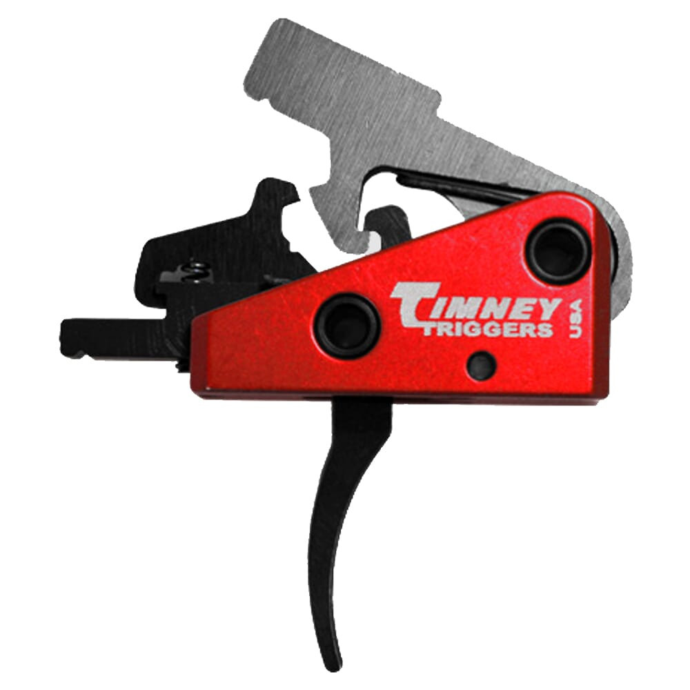Timney Triggers Timney AR Targa Large Pin, 2 Stage, Short 1st Stage, Curved 2+2 lb Trigger 662L - Timney Triggers