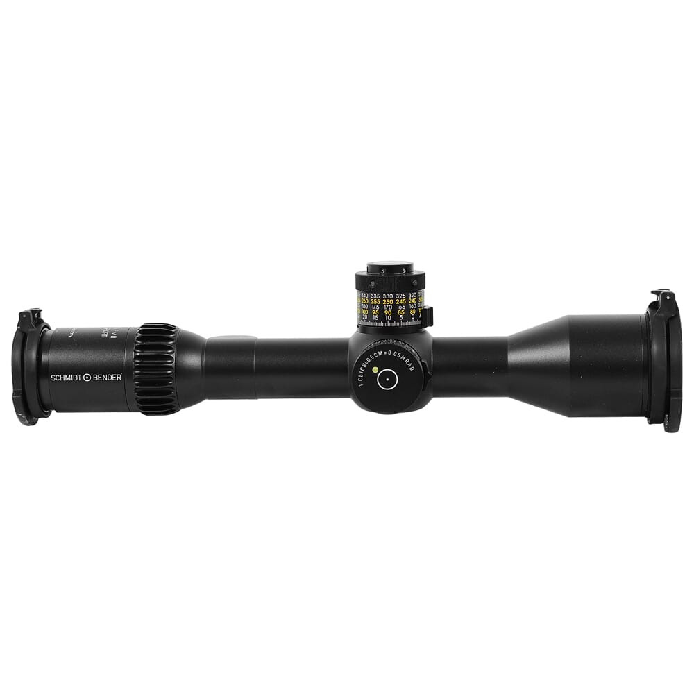 Schmidt Bender 3-20x50 PM II Ultra Short FFP MSR2 MT II MTC LT / DT II+ ZC LT 0.5 cm/100 m ccw Black Riflescope 667-911-822-I5-H5 - Schmidt Bender