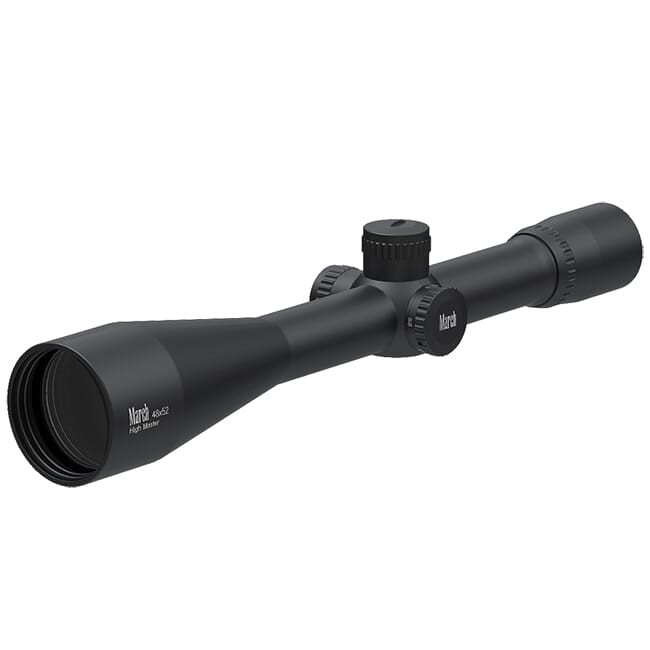 March Scopes March Fixed Power "High Master" 48x52BR Di-plex Reticle 1/8MOA Riflescope D48F52 - March Scopes