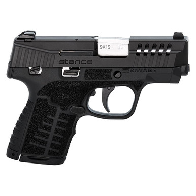 Savage Arms Stance MC9MS 9mm 3.2" 1:10" Bbl Black Semi-Auto Pistol w/(1) 7rd & (1) 10rd Mags 67034 - Savage Arms