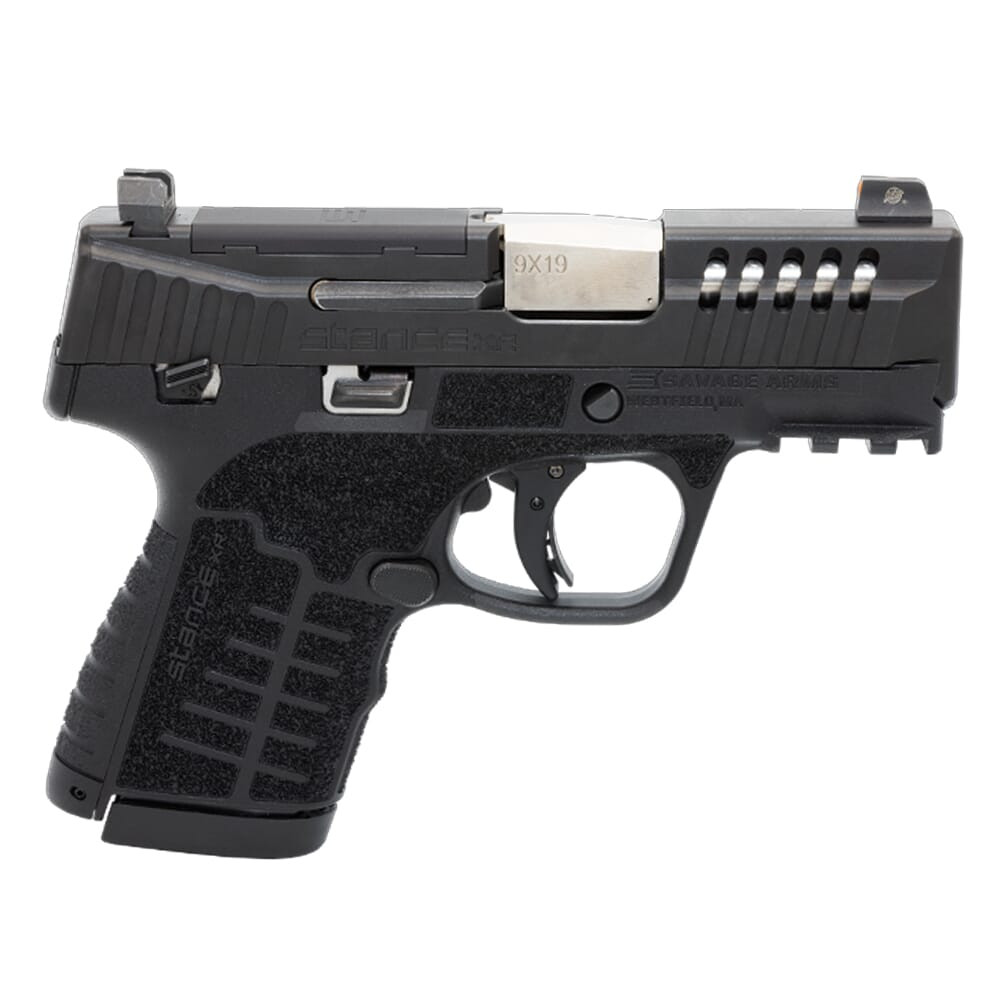 Savage Arms Savage Arms Stance XR MC9MS 9mm 3.2" 1:10" Bbl Black Semi-Auto Pistol w/Night Sights 67053 - $489.99 at EuroOptic