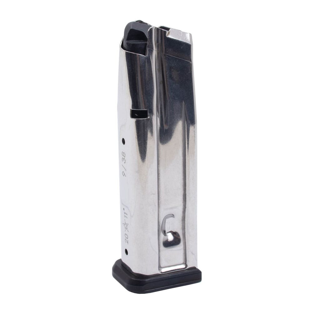 Staccato Mag DS 9mm 126mm 15rd (For Restricted States) Stainless Specific To P / XL / XCStainless Will Fit C2 But Extend 700-291912616-00 - staccato